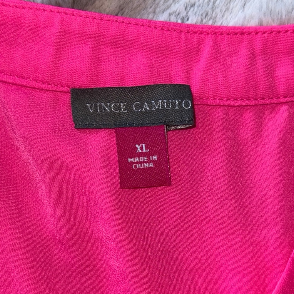 NWOT Vince Camuto Pink Sleeveless Women's Top size XL - Picture 7 of 8